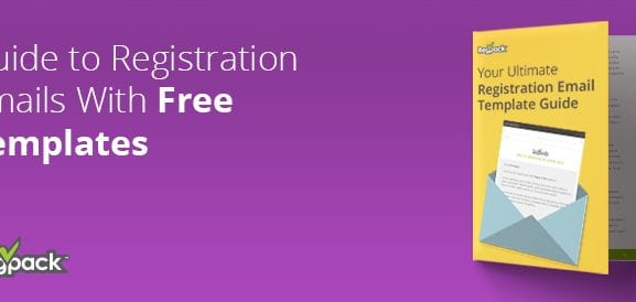 Free eBook: Guide to Registration Emails with Free Templates! - Product