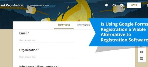 Learn more about using Google Forms for registration.