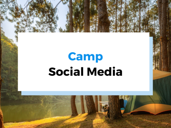 camp social media blog header image