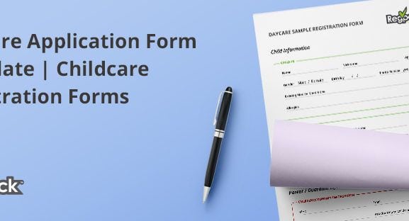 Daycare Application Form Template | Childcare Registration Forms - Child care
