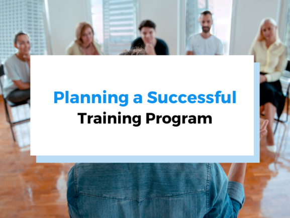 how to plan a successful training program header