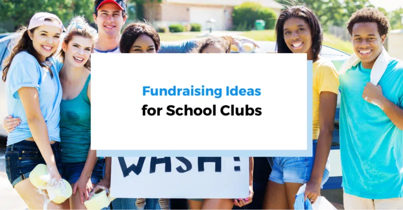 fundraising for school clubs infographic