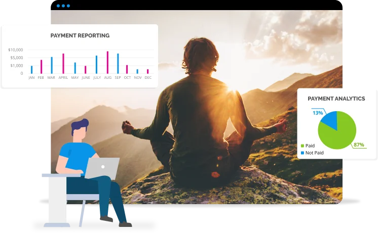 Manage payments online and accept payments on your website with Regpack.