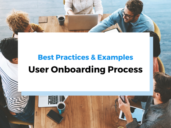 user onboarding process header