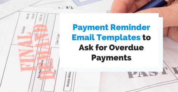 payment reminder email template