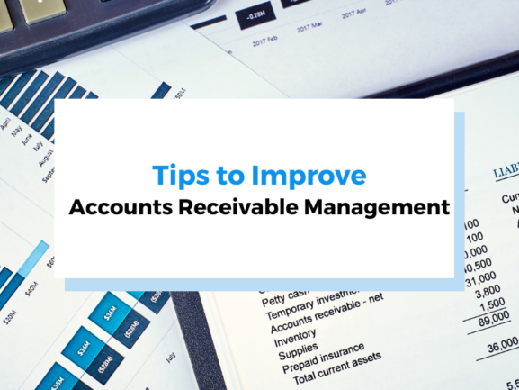 tips to improve accounts receivable management header