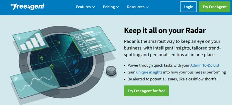 freeagent screenshot