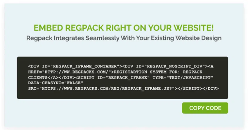 regpack-form-embed-code