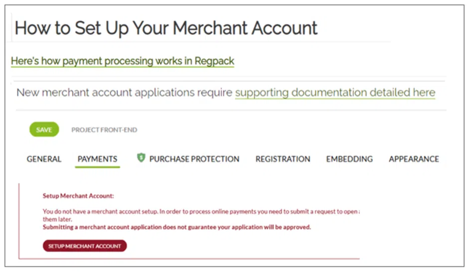 regpack-merchant-account-setup