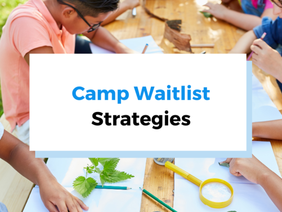 graphic header for camp waitlist strategies