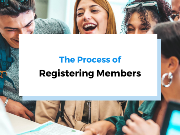 The Process of Registering Members header image