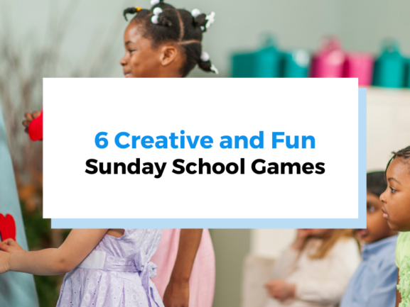 creative and fun sunday school games header photo