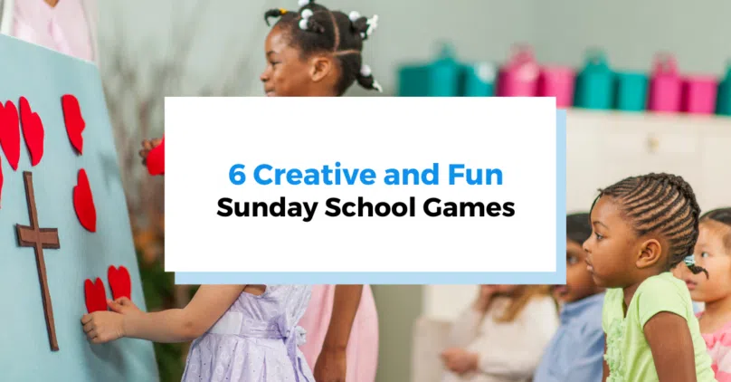 creative and fun sunday school games header photo