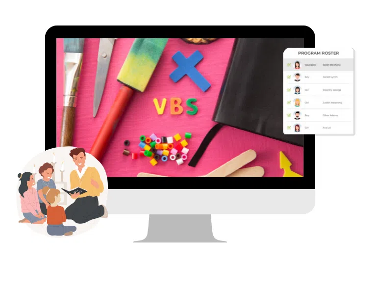 vbs registration software header