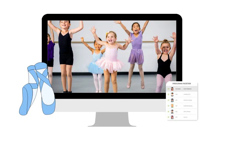 dance class registration header image