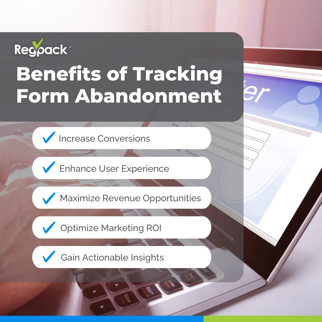 benefits of form abandonment infographic