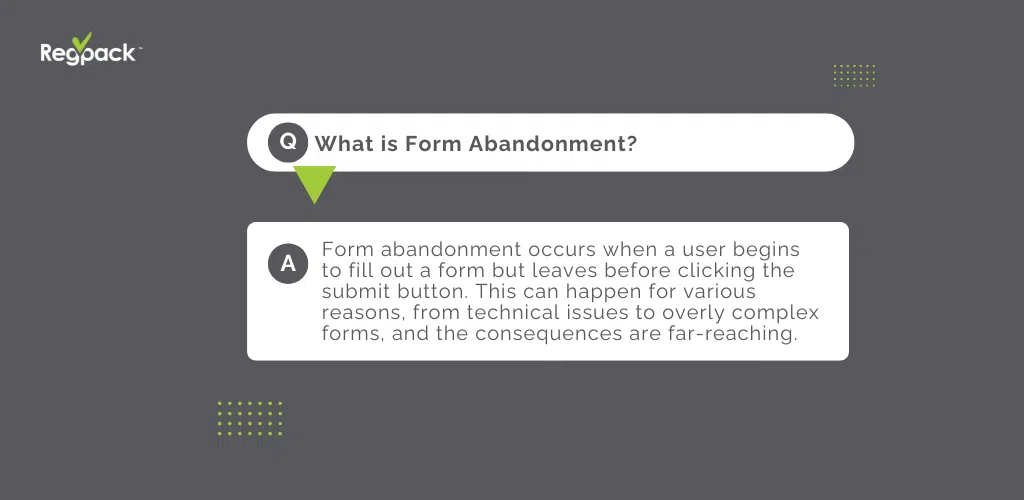 what is form abandonment infographic
