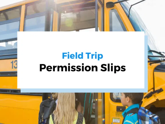 field trip permission slip blog header