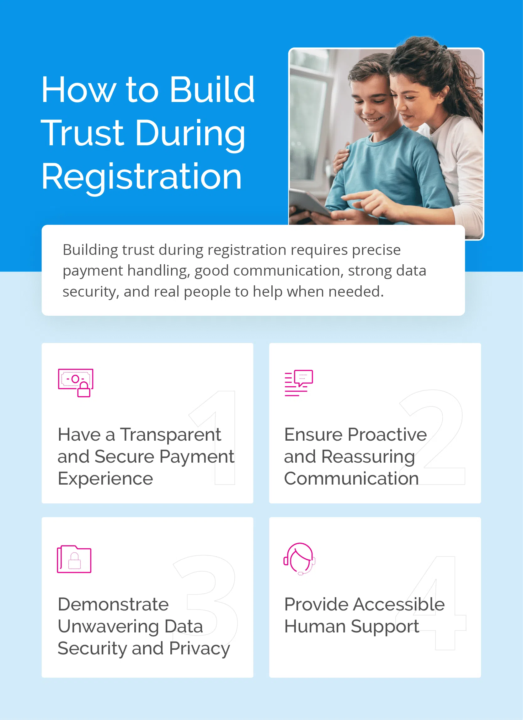 How Can You Build Trust During Registration?