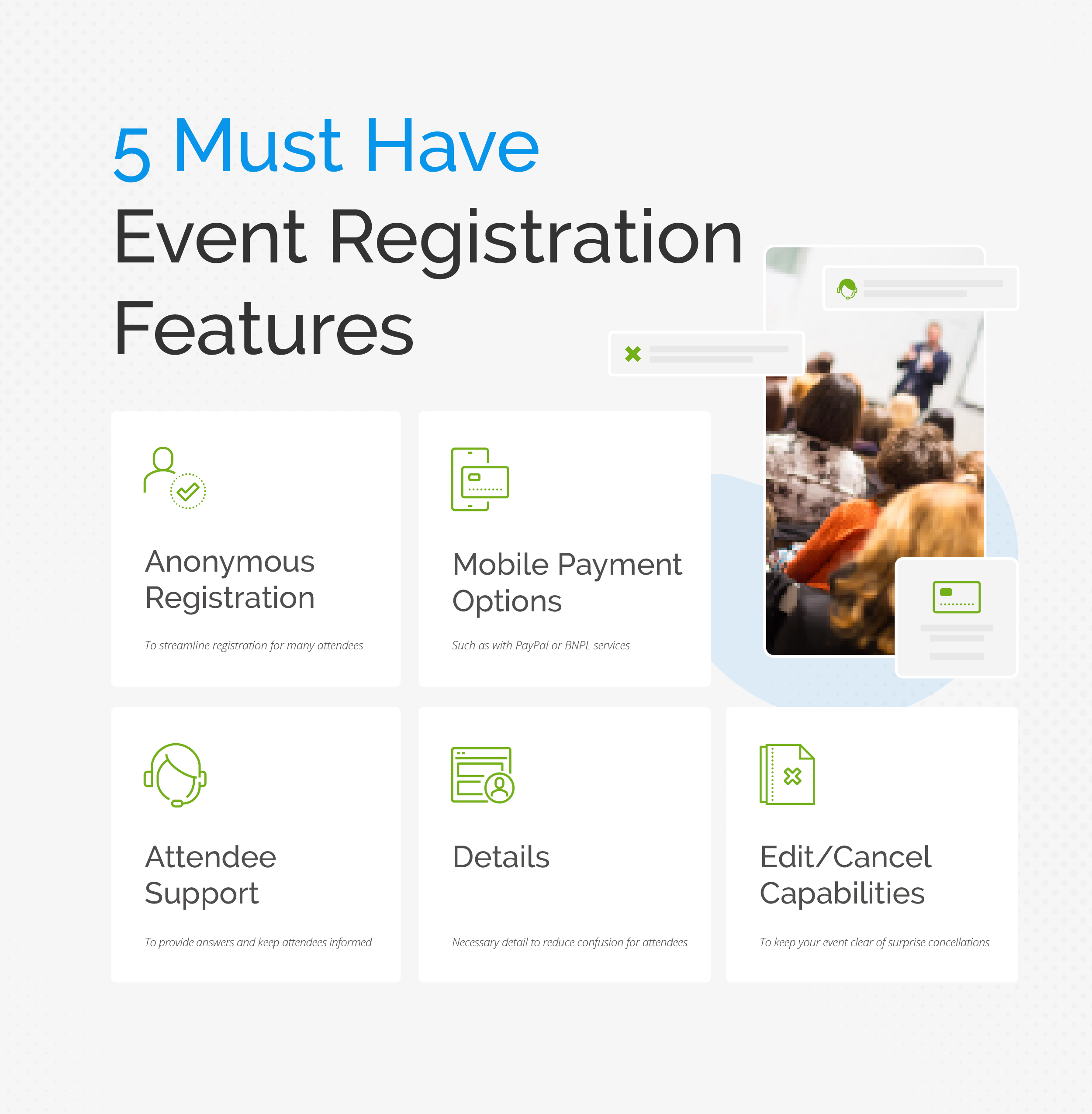 Must-Have Registration Features